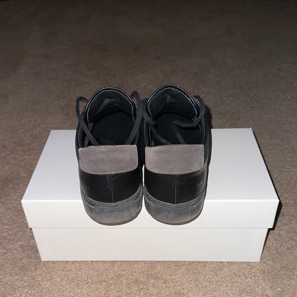 Men's Common Projects B-Ball Low Black - Picture 3 of 7